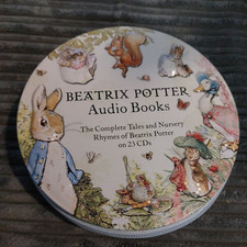 Beatrix Potter Audio Books 23 Cd Tin - One Disc Missing