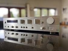 Technics SU-V5 Stereo Integrated DC Amplifier - Serviced - VFD VU Meter - Phono