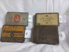 Vintage Cigarette Tins WW2 Germany Rare Items Murath & Overstolz