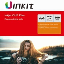A4 OHP Film  For Inkjet Print Overhead Projector Film Fog Transparent Uinkit Lot