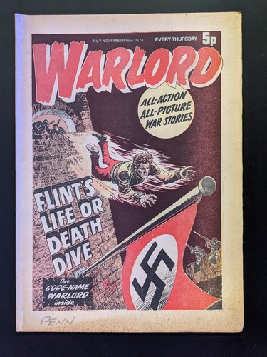 Warlord comic november - comic,