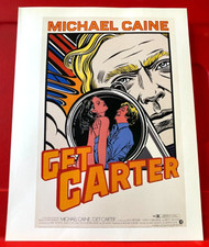 Get Carter Michael Caine/Ian Hendry Movie/Film Poster Art PICTURE/PRINT 12"x 9