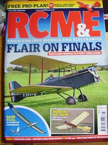 Rcm model aircraft mag - model, july