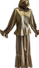 70’s Gold Disco Costume / Mamma Mia - Size 18 