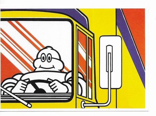 Rare postcard michelin - -,