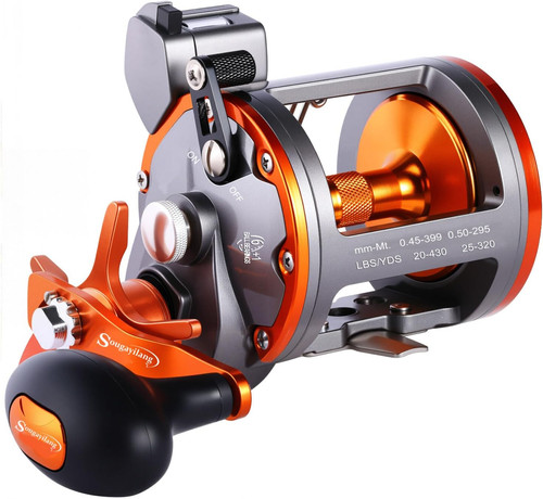 Line counter trolling reel - line,