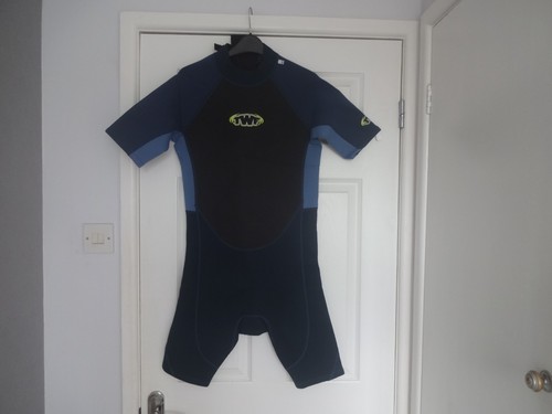 Twf mens shortie wetsuit - twf, blue