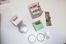 Piston with piston rings +