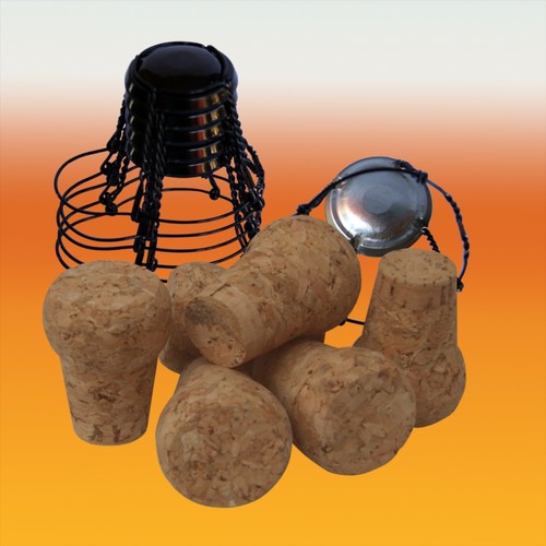 Champagne corks wire - &, cages