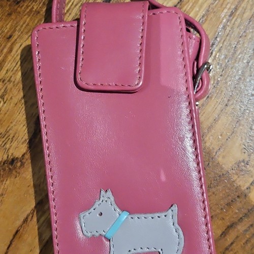 Radley small leather phone - leather,