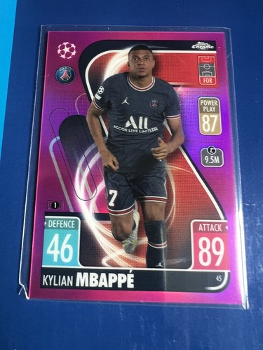 Topps match attax kylian - match,