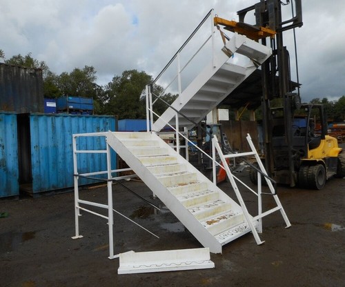 Used half turn - steel, staircase