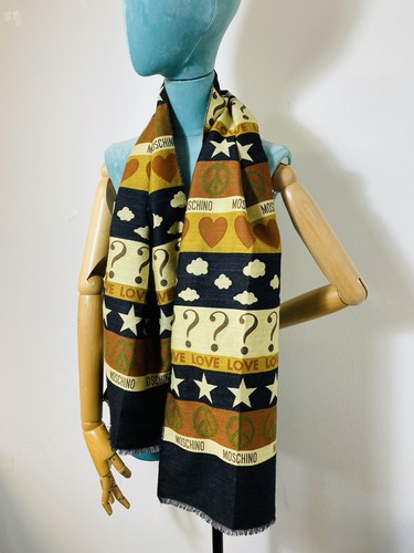 Moschino wool silk - wool/silk, 'love'