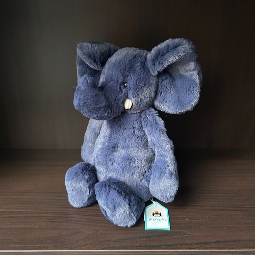 Jellycat bashful blue - blue, elephant