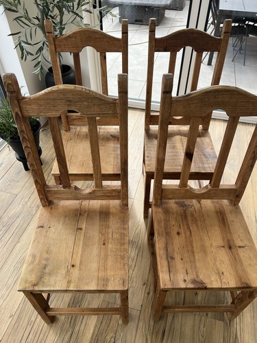 Dining room chairs rustic - dining,