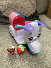 Kindi Kids Fun delivery Scooter, Shopkins Accessories & Playtime Doll