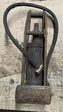 Vintage Dunlop Junior Foot Pump, Made in England,for Restoration,been Shed Ages