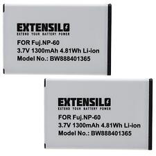 2x Battery for Toshiba CAMILEO