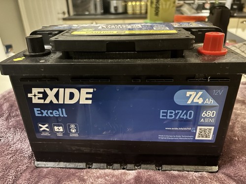 Exide eb740 standard battery - eb740,