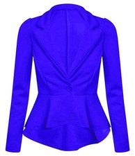 Ladies Long Sleeved Peplum