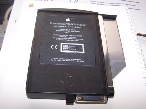 Powerbook dvd rom module - powerbook, dvd-rom