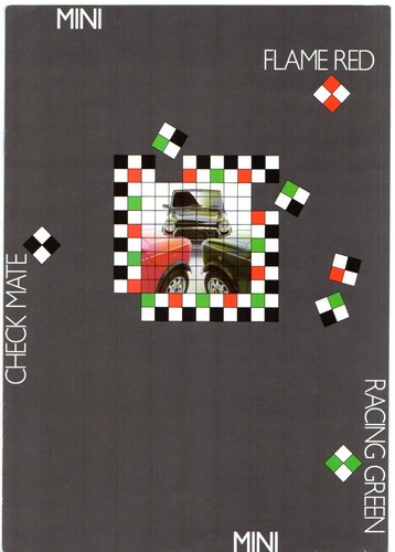 Rover mini checkmate racing - rover, checkmate,