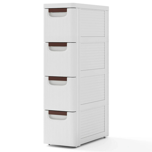 Costway drawer narrow - 4-drawer,