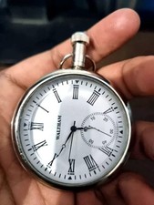 Watch elgin vintage pocket Collectible Antique 1 Brass Pocket Watch Occasio GIFT