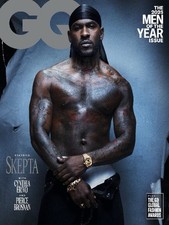 BRITISH GQ Magazine December 2025 / January 2026 - Skepta Collector’s Cover