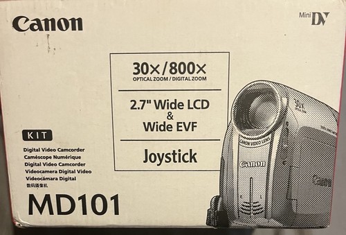 Canon md216 mini camcorder - canon, dv