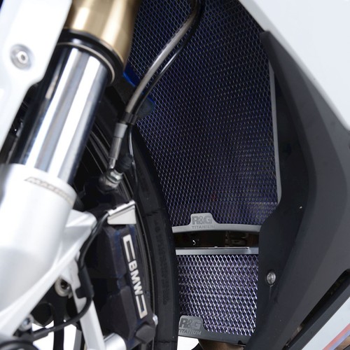 Oil cooler guard titanium - oil,