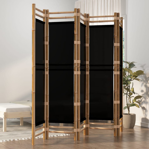 Room divider 200x180cm black - room,