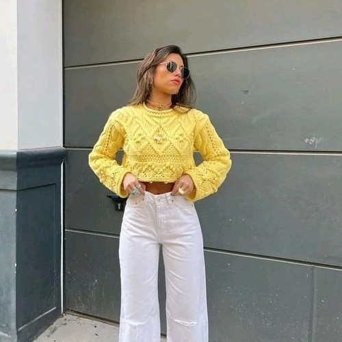 Zara pom knit - zara, cable