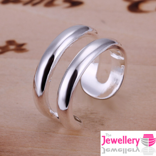 925 sterling silver double bar - sterling,