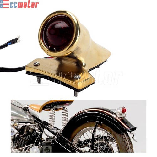 Crocker style brass brake stop - brass,