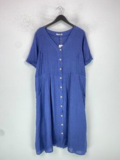 WoolOvers Blue Midi Shirt