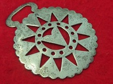 Antique Stamped Horse Brass a