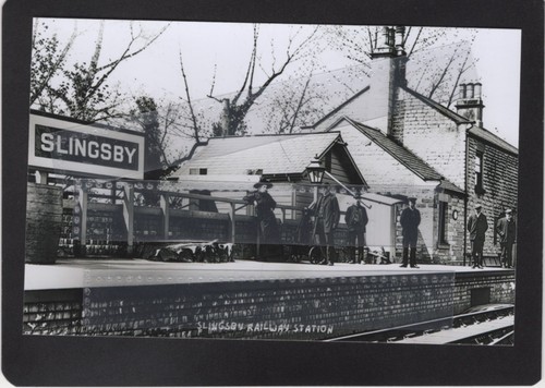 Slingsby railway station - slingsby,