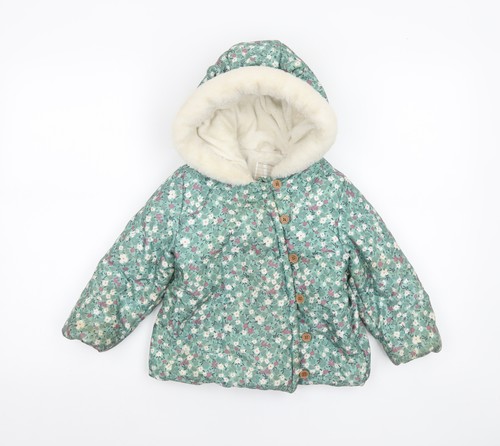 John lewis girls green - john, floral