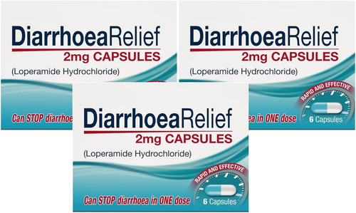 18x diarrhoea relief - diarrhoea, capsules