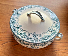 Grimwades Ltd UHP POMA Blue Tureen bowl & lid c.1906-1911 Rare & irreplaceable