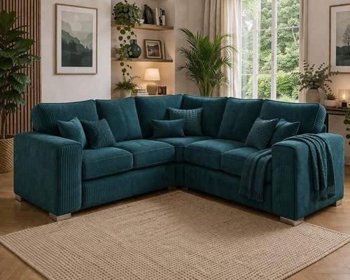 Premium corner shaped sofa - premium, corner/l-shaped