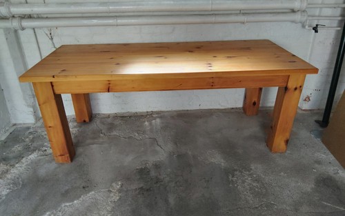 Large pine dining - large, dining/kitchen