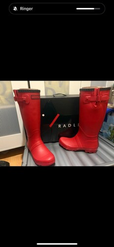 Brand new radley - wellies, size