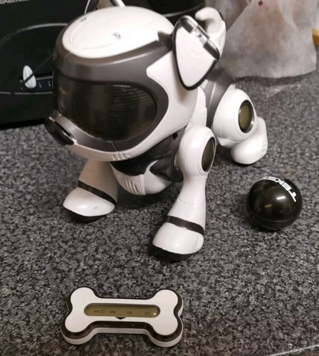 Teksta robot puppy - robot, dog