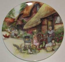 Royal Doulton Bone China Plate Susan Neale Old Country Crafts - The Spinner