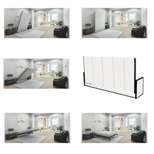 Studio Single Wall Bed Horizontal Folding Bed Pull Down Murphy Bed Clearance