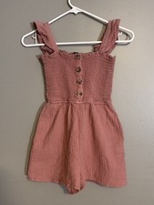One Clothing Mauve Pink Romper