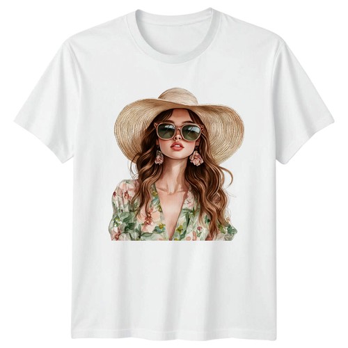 Fashionable woman portrait - fashionable,