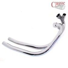 Triumph T140E Exhaust Pipes